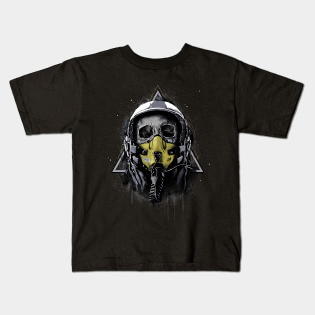 abandoned fighter Kids T-Shirt by zinn